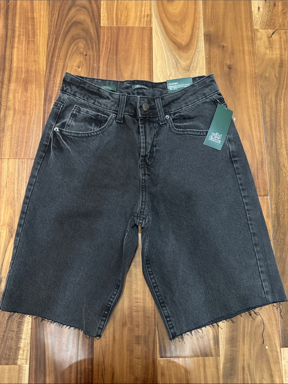Wild Fable Black Jorts